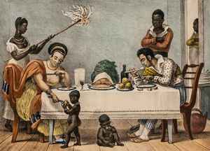  img  Une idylle familiale: Des esclaves 