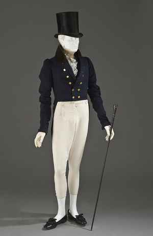 img  Parfaitement habillé! Mode masculine anno 1838.  