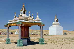  img  religion was and is everywhere (here Gobi Desert)  